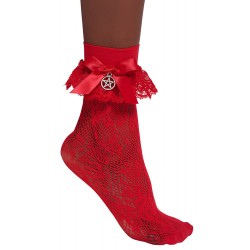 Crimson Casting Socks