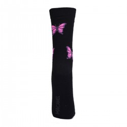 Ladies Ankle Pink Butterfly...