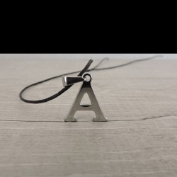CORD NECKLACE LETTER A