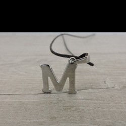 CORD NECKLACE LETTER  B