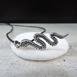 FPD72  CORDED NECKLACE SNAKE