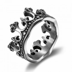 SSTRG0127 Crown Ring with...
