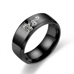 STRG0565   Black Band Ring...