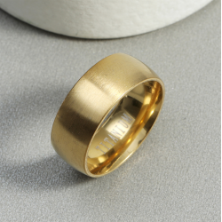 TRGHCGM8  Band ring gold...
