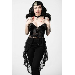 Be Veiled Lace Basque