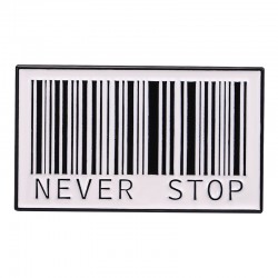 PIN89  ''NEVER STOP'' ALLOY...