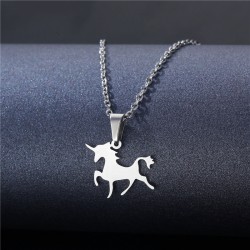 SSTNK0047 Necklace unicorn...