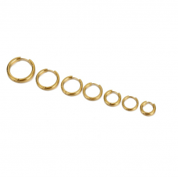 SSTER0454  Earrings gold...