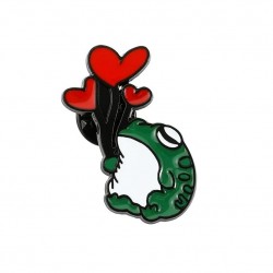 PIN121 PIN Frog with red...