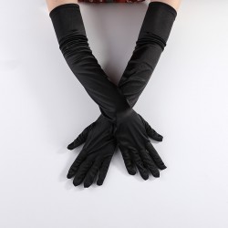 GL0043 Elastic Satin Gloves...