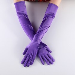 GL0046 Elastic Satin Gloves...