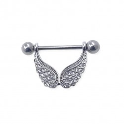 Nipple Piercing Angel Wings...