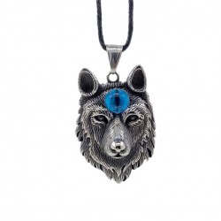 SSTPD0296  Wolf With Blue...