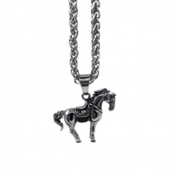 SSTPD0302   Horse Necklace...