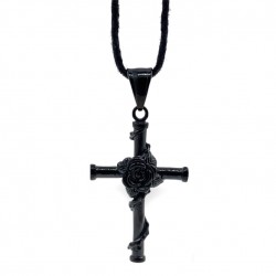 SSTPD0229  Black Cross with...