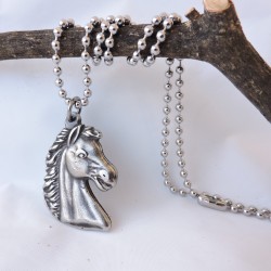 SSTPD0299   Horse Necklace...