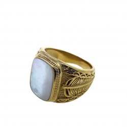 SSTRG0550 Gold Ring with...