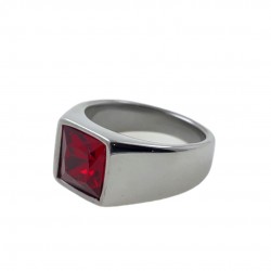 SSTRG0688 Ring with Red...