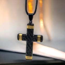 SSTPD0382  Black Cross with...