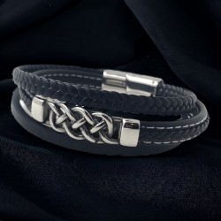 SSTBR0088  Leather Bracelet...