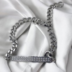 SSTBR0110  ID Bracelet with...