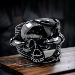 SSTRG0741   Skull Ring with...