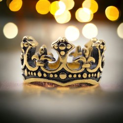 SSTRG0756  Ring Gold Crown...