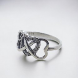 SLVRG0014  Infinity Ring...