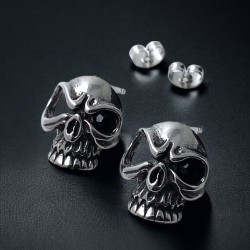 SSTER0449  Skull Earrings...