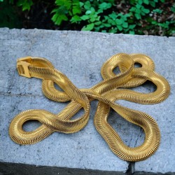 SSTCH0242 Snake Gold Plated...