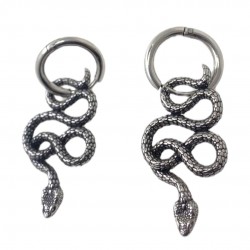 SSTER0138  Snake Earrings...