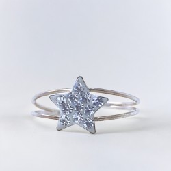 TOESR0065  Star Ring with...