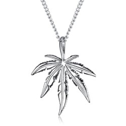 FPD129  Marijuana Necklace...