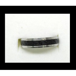 RGHSCD002 Βερα δαχτυλιδι με Μαιανδρο μαυρο σκαλιστο ονυχα